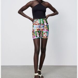 Zara NATACHA PASCHAL bike shorts